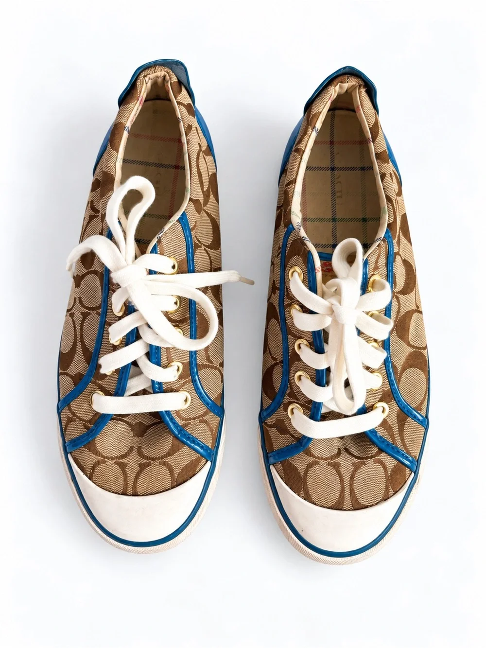 Coach Barrett Signature C Canvas Sneakers – Women’s 9.5
